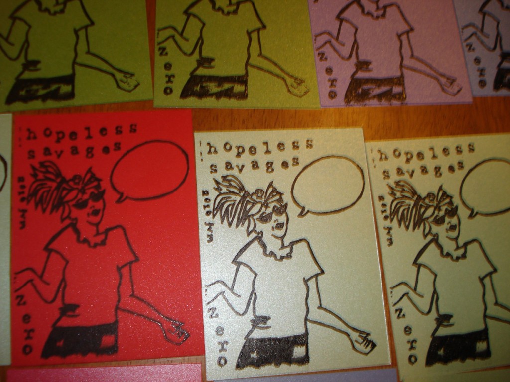 Hopeless Savages Art Cards